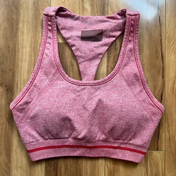 Athleta Women's Red Sports Bra - Picture 1 of 3